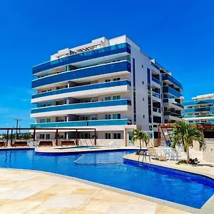  Apartamento Paraíso Em Arraial Do Cabo, Conforto, Piscina, Sauna, Churrasqueira Com Vista O Mar Brasil